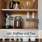 アパート Lichtdurchflutete Moderne Stadtwohnung, Kueche, Waschtrockner, Smarttv ブランデンブルク