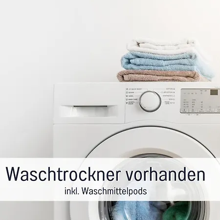 Lichtdurchflutete Moderne Stadtwohnung, Küche, Waschtrockner, Smarttv *