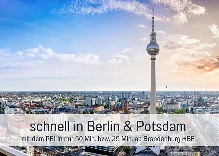 Apartman Lichtdurchflutete Moderne Stadtwohnung, Kueche, Waschtrockner, Smarttv Brandenburg (Brandenburg an der Havel)