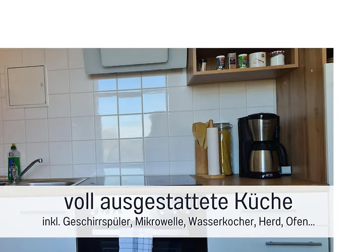 Apartamento Lichtdurchflutete Moderne Stadtwohnung, Kueche, Waschtrockner, Smarttv